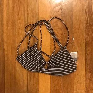 O'Neill striped bikini top